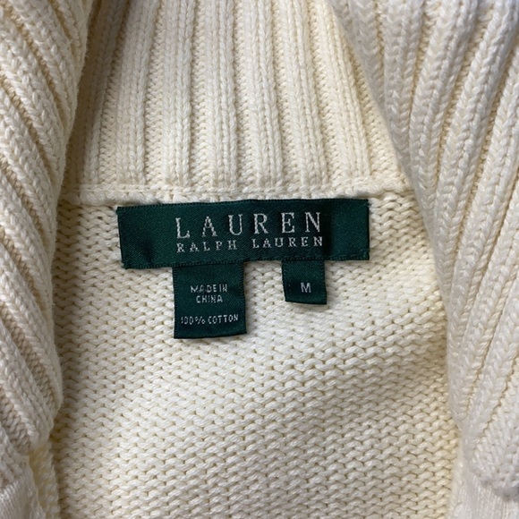 Lauren Ralph Lauren Zip-Up Sweater - Picture 6 of 8
